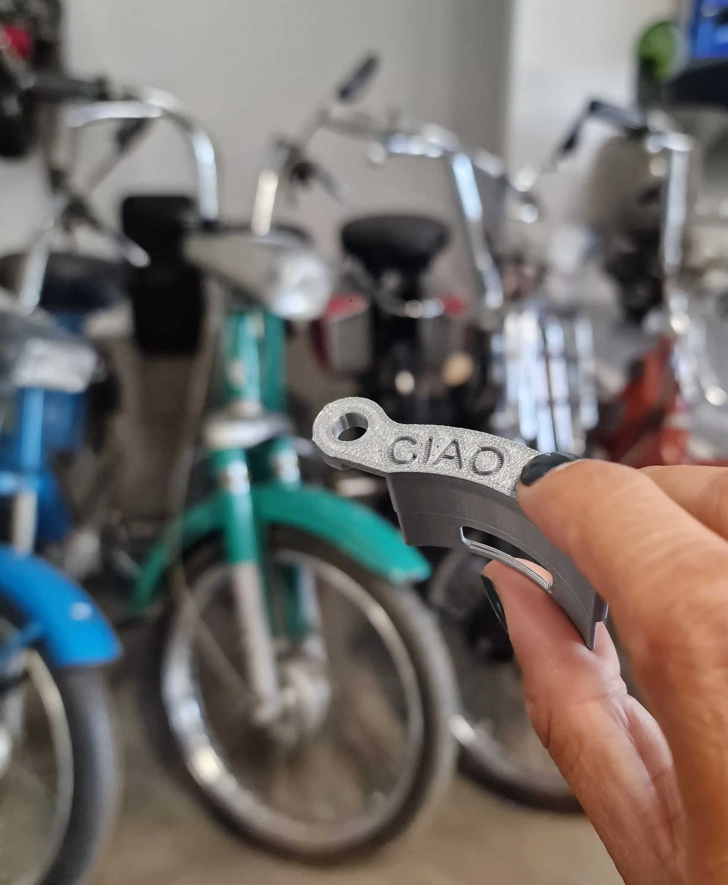 Ciao fräs-Schablone